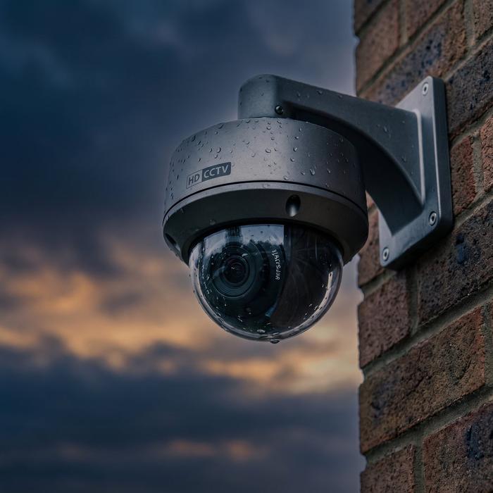 Weatherproof HD turret CCTV camera