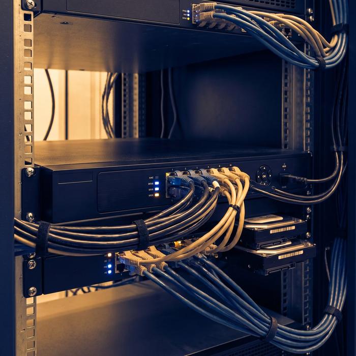 Network video recorder unit in a server rack