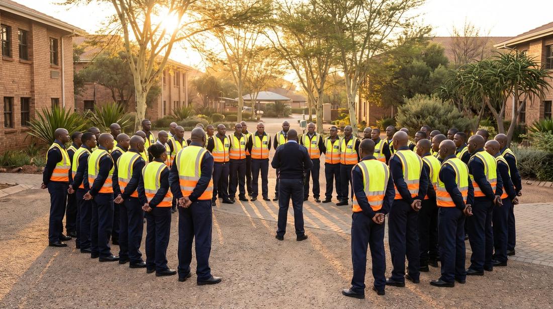 EE Solutions security team morning briefing